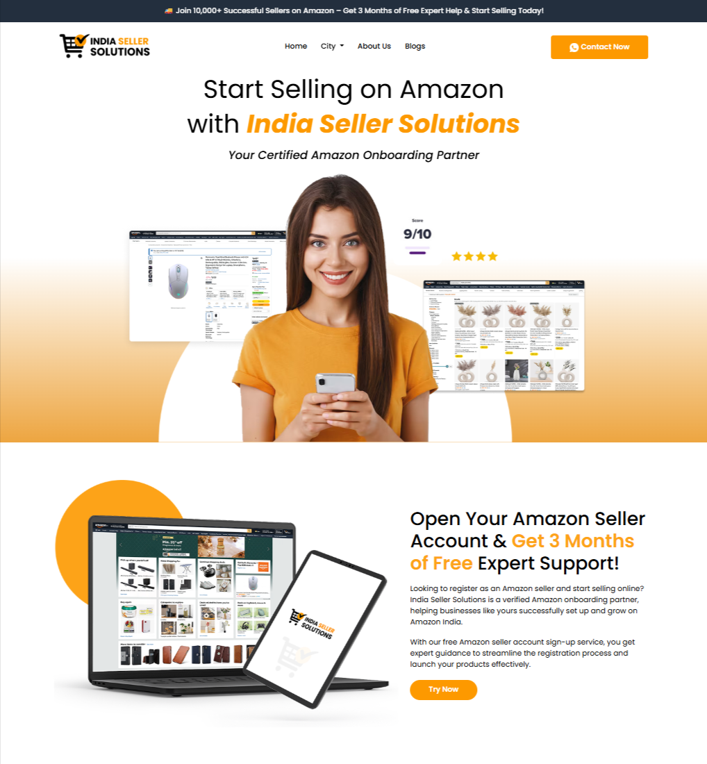 India Seller Solutions project screenshot